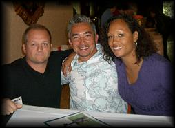 Joseph Hovorka, Caesar Milan and Suzanne Ribbs